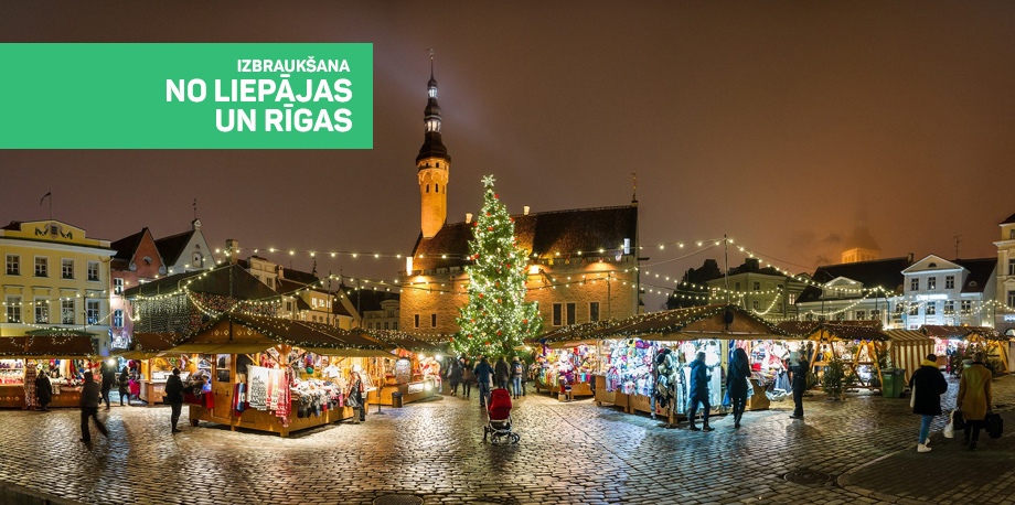 Ziemassvētku brīvdienas Tallinā