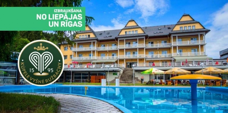 Veselības tūre uz Slovākiju - Grand Hotel Strand 4*