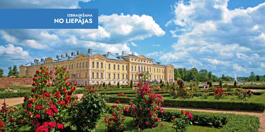 Zied rozes Rundāles Dārza svētkos