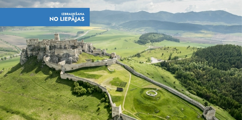 Vasaras piedzīvojums Slovākijā! Pilis, kalni, termas, alas un un guraļu virtuve!