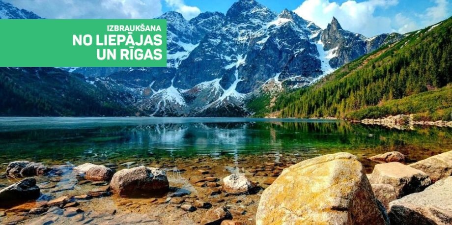 Zakopane -Tatru šarms, Morskie Oko, Kasprowy Wierch un termālie baseini