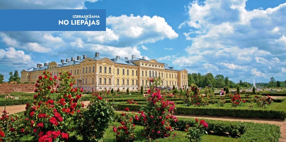 Rožu grozi un zirgu balets Rundāles Dārza svētkos