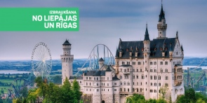 Piedzīvojums visai ģimenei - Bavārijas pērles, Neišvānšteinas pils un Eiropas lielākais atrakciju parks